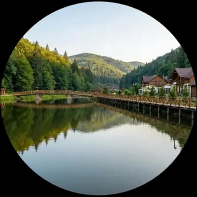 Озеро курорту «Сонячне Закарпаття»
