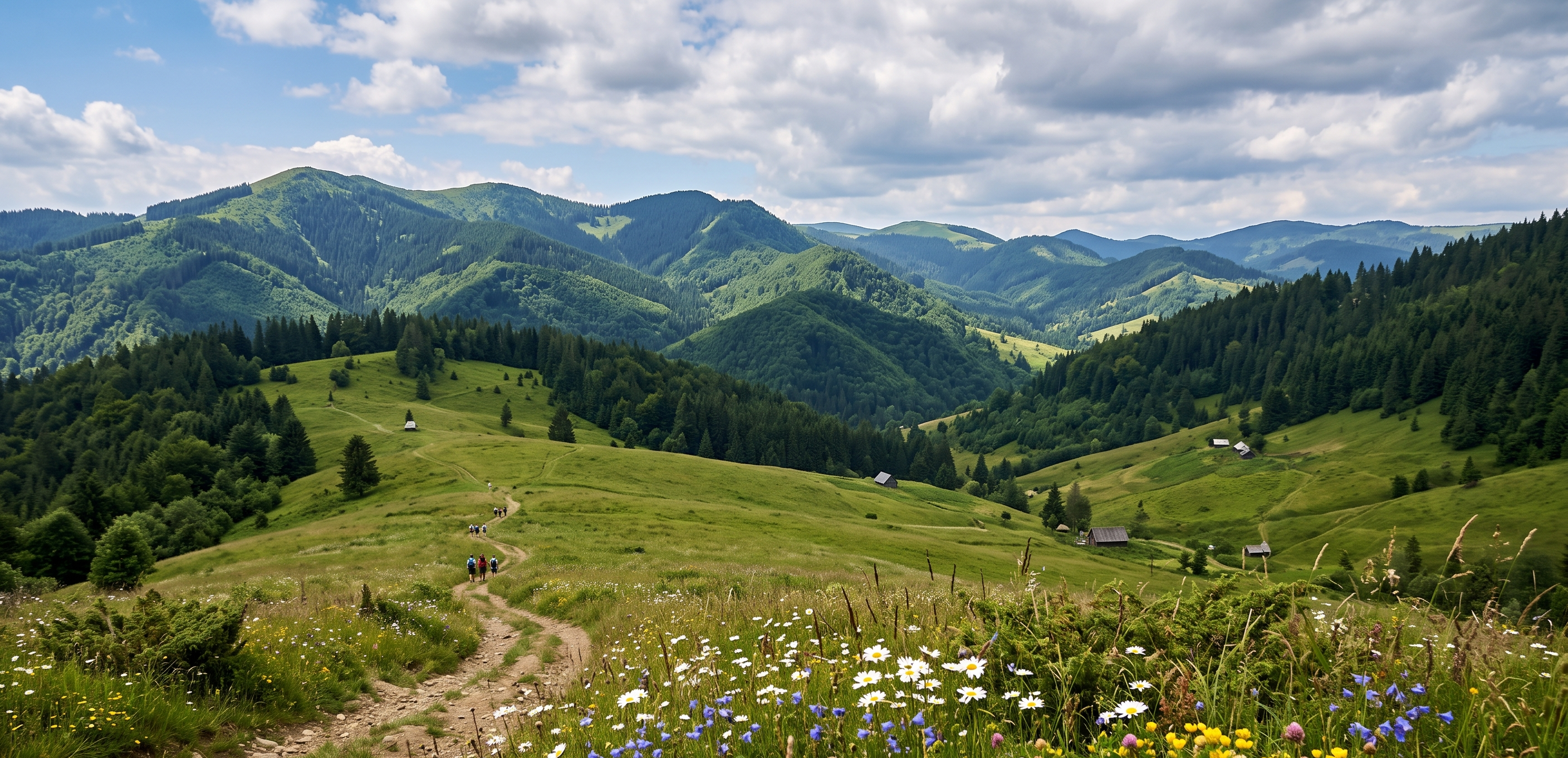 Краєвиди Карпат Поляна